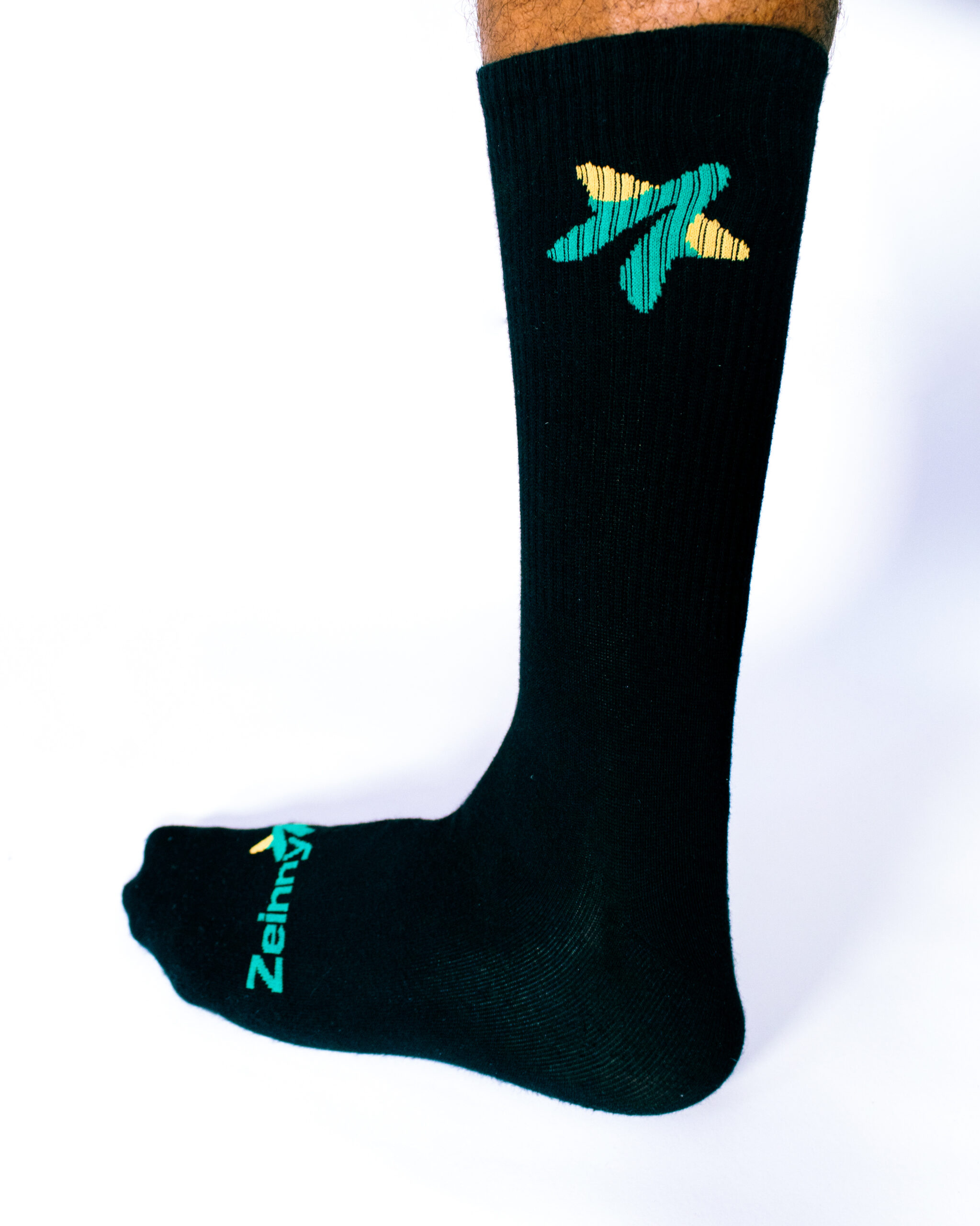Z MOTION MIDNIGHT BLACK SOCKS - Image 4
