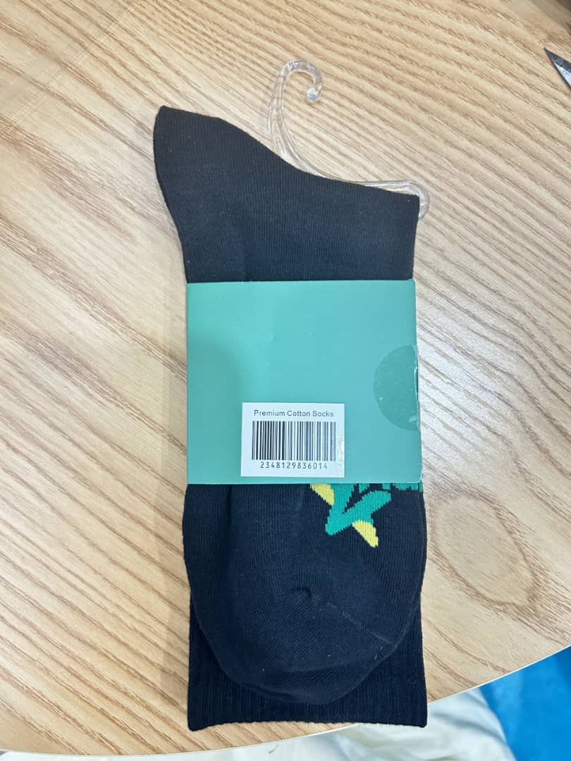 Z MOTION MIDNIGHT BLACK SOCKS - Image 3